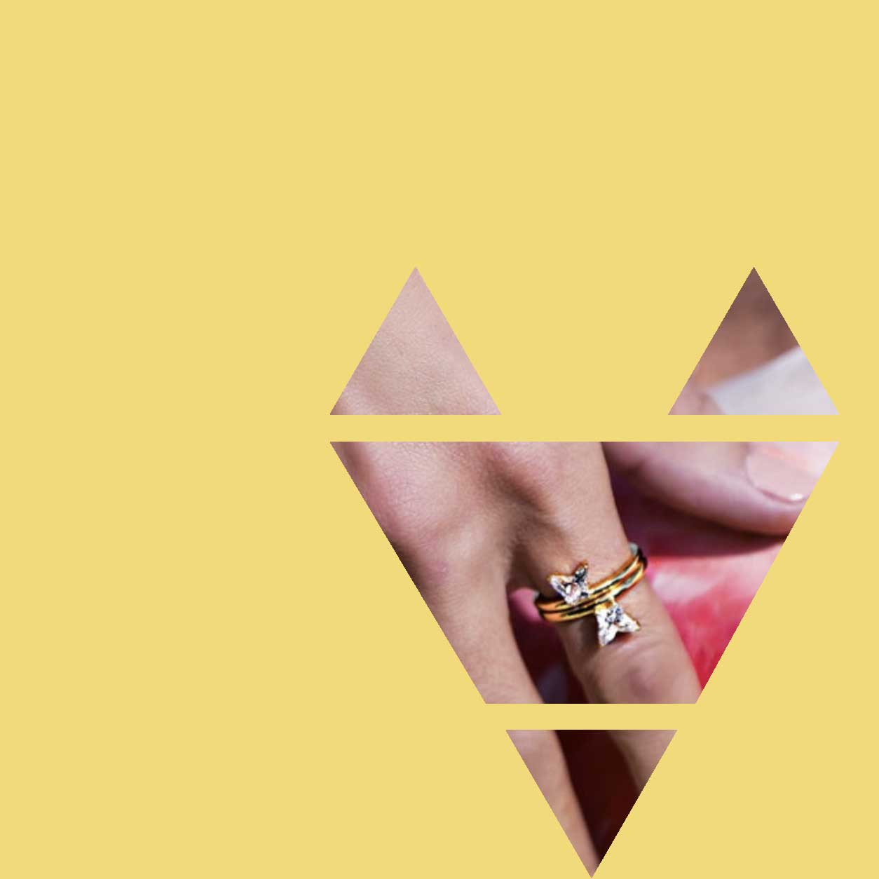 La bague Farfalla Bianca