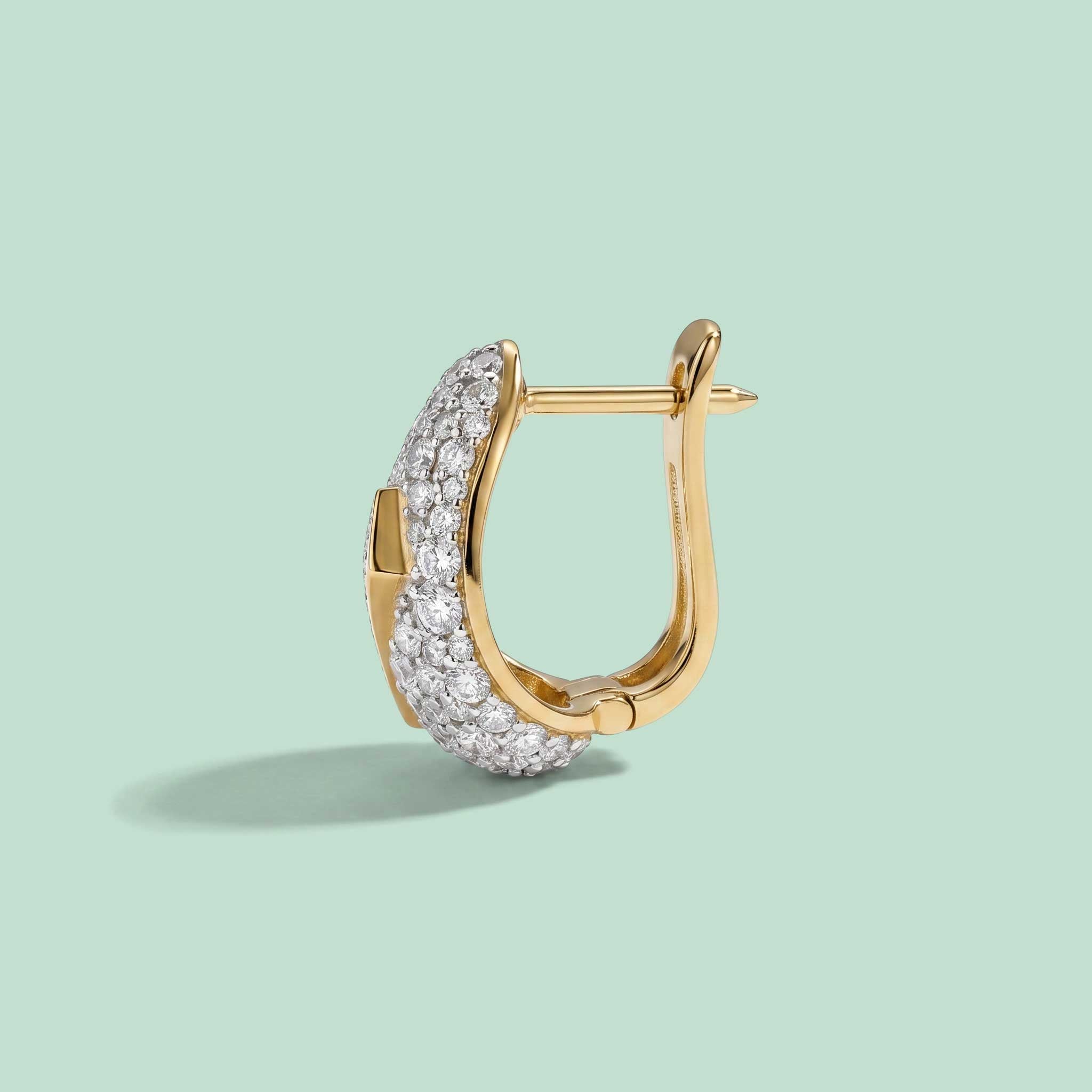 Pave La Volpe Earrings