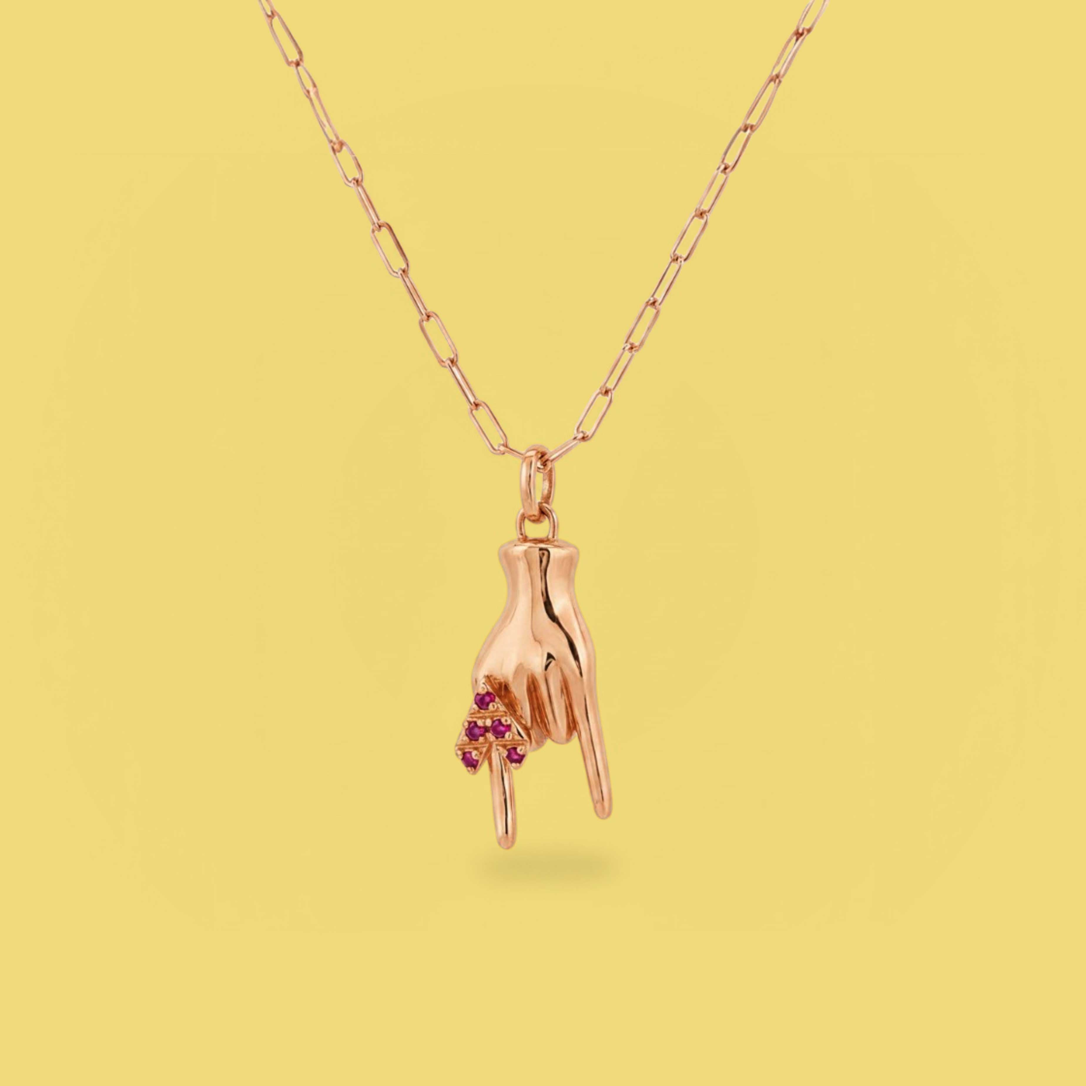 Mano Cornuto Pendant