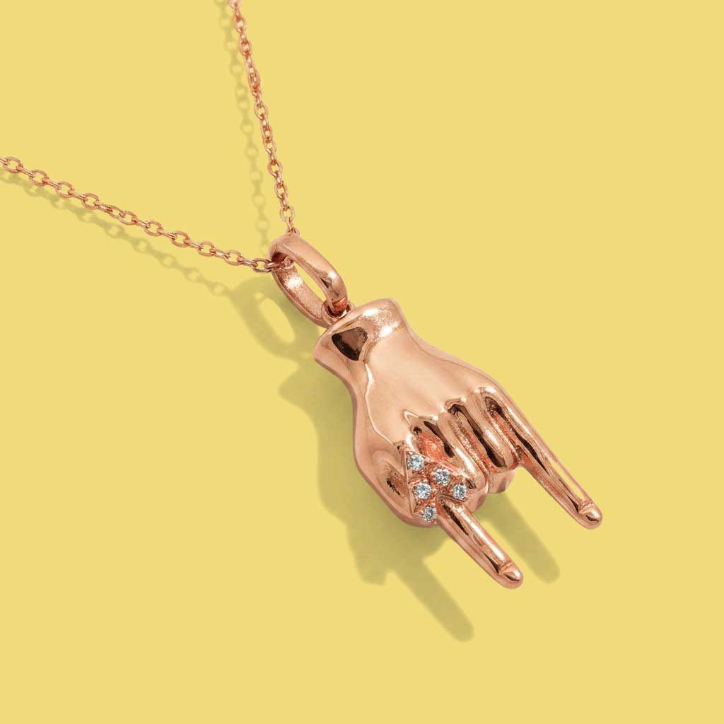 Mano Cornuto Pendant