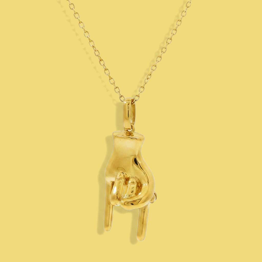 Mano Cornuto Pendant