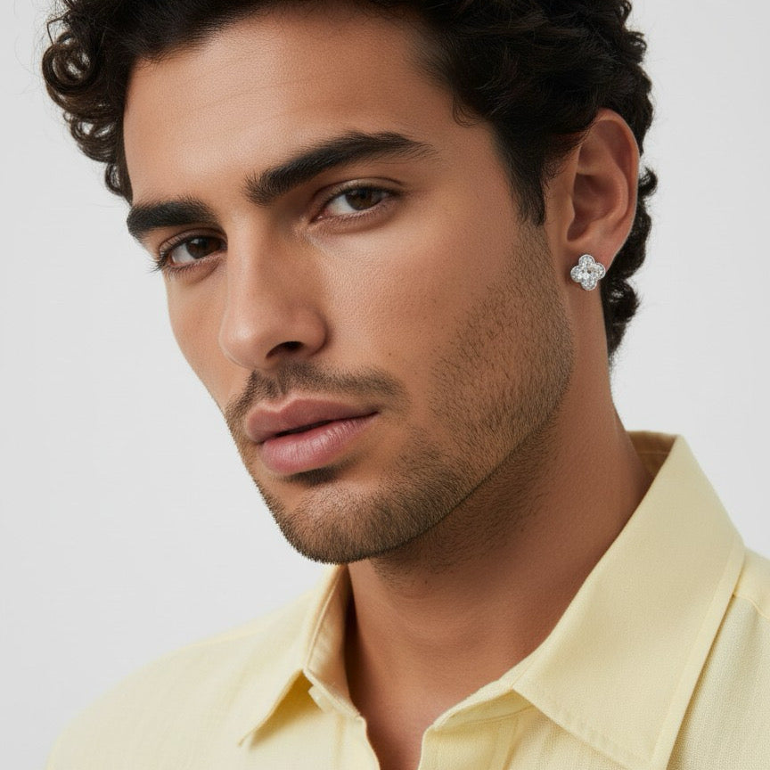 Les boucles d’oreilles Trifoglio
