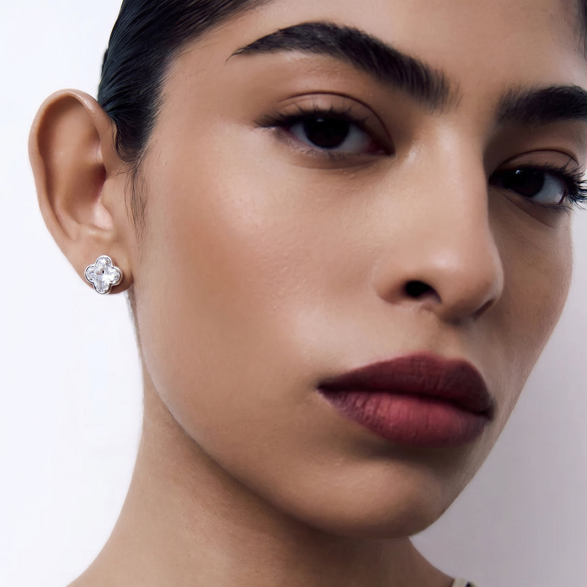Les boucles d’oreilles Trifoglio