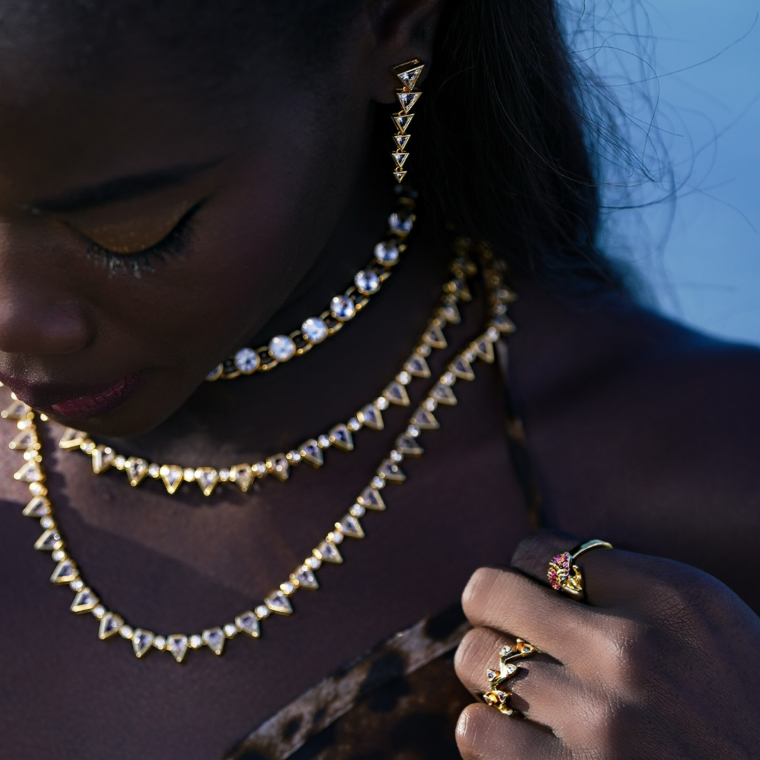 Velocità Tennis Necklace