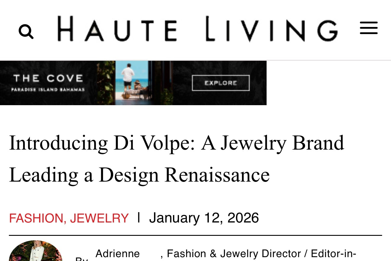 Introducing Di Volpe: A Jewelry Brand Leading a Design Renaissance