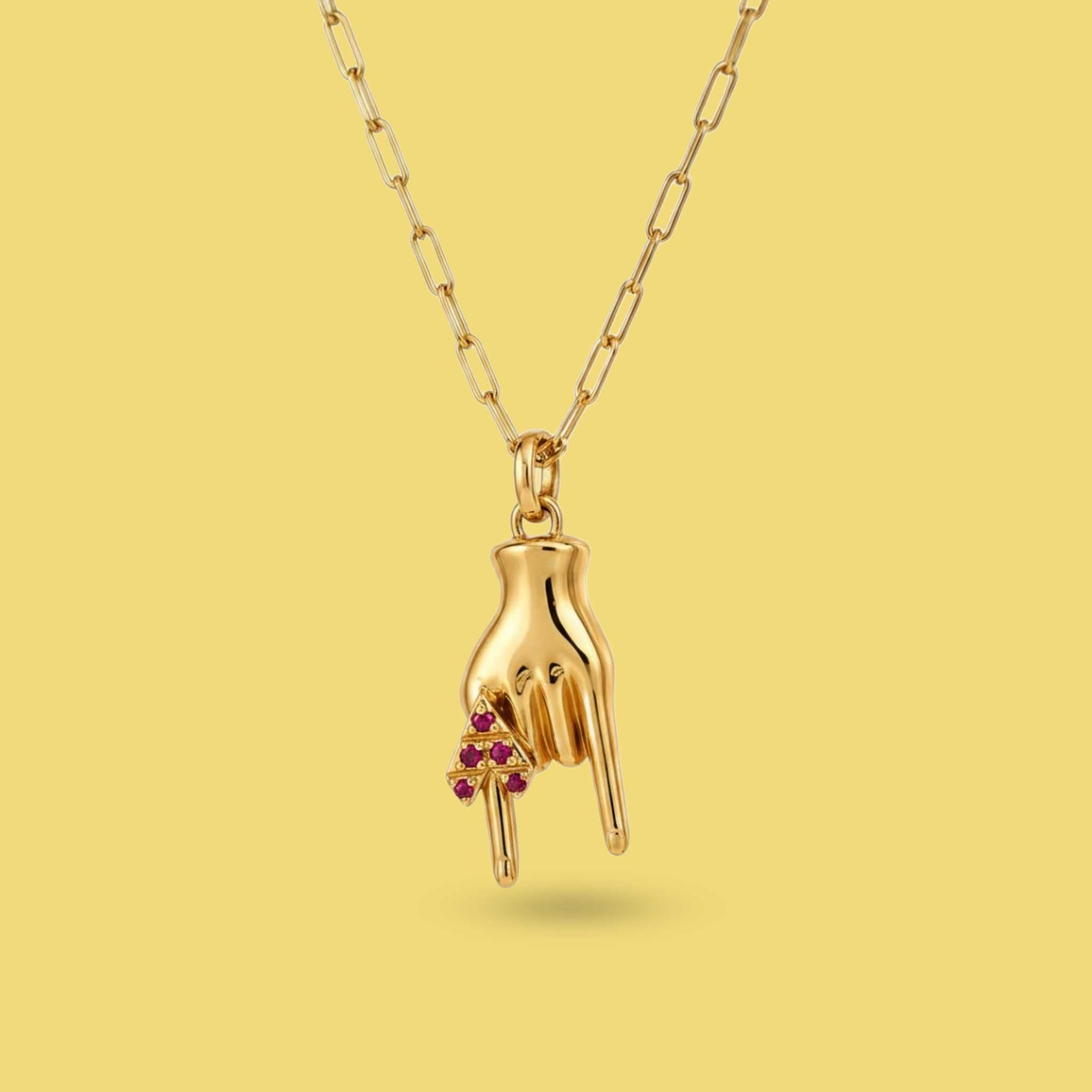 Mano Cornuto Pendant