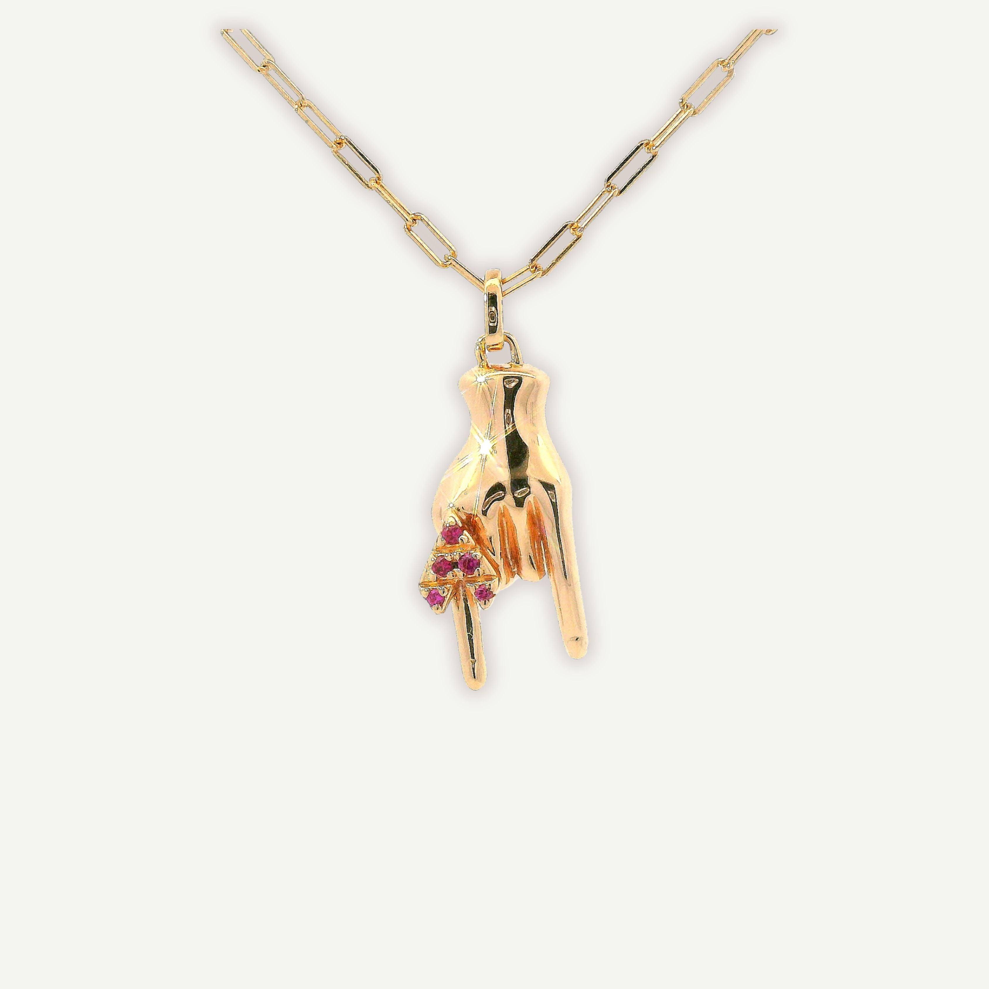 Mano Cornuto Pendant