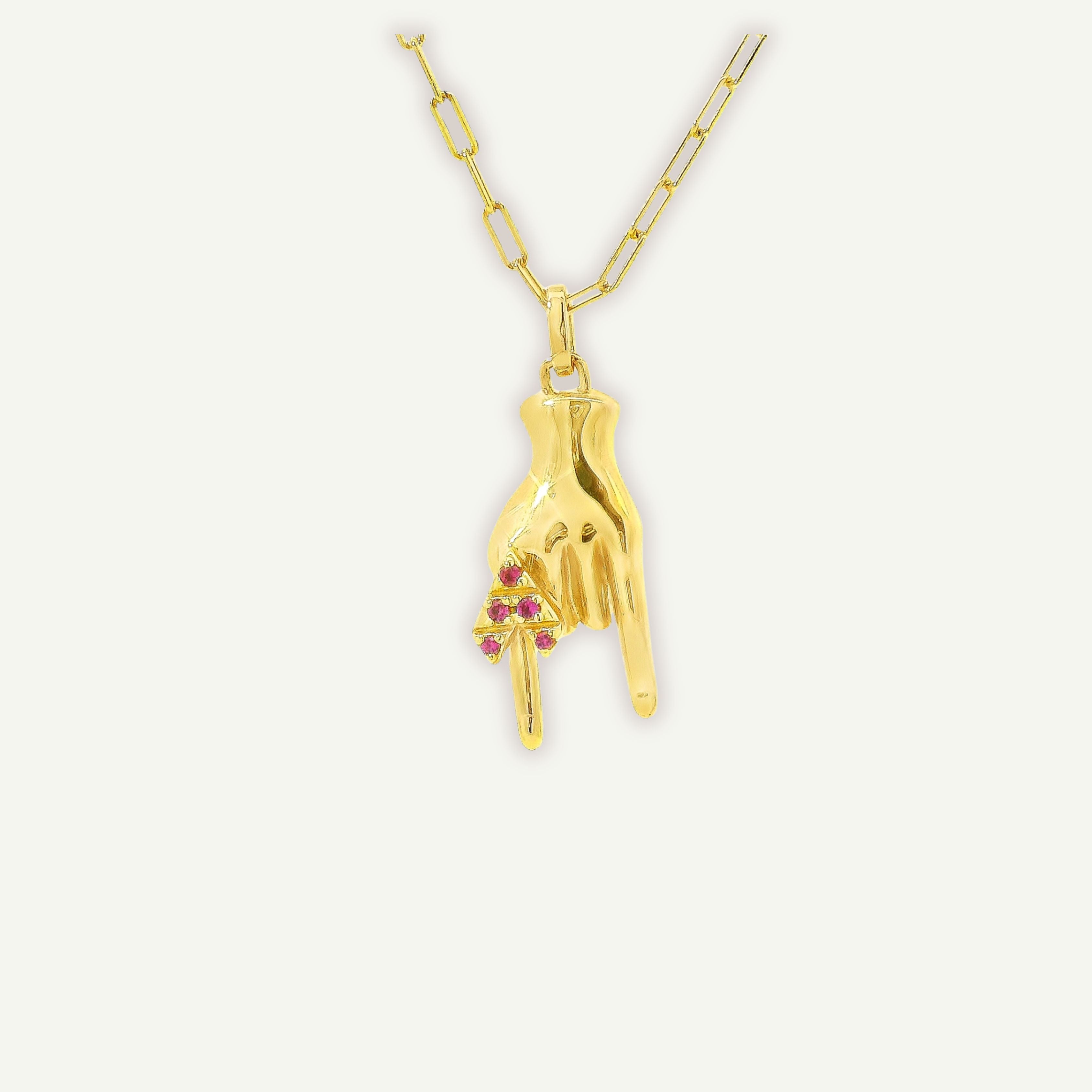 Mano Cornuto Pendant
