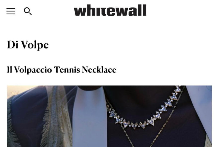 IL VOLPACCIO TENNIS NECKLACE